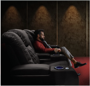 Chaise de cinéma Thea <span class=keywords><strong>ther</strong></span> Seat Ensemble de canapés inclinables modernes Chaise de cinéma Vip de luxe Canapé de salon - Product Image 3