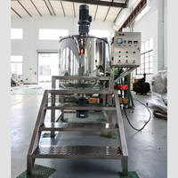 Machine à fabriquer de la mayonnaise, ligne de production de mayonnaise, équipement de mélange homogénéisateur pour pâte de tomate au miel, crème dentifrice
