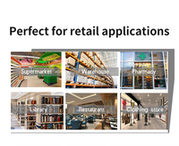Escáner de código de barras de mano 2D 1D, pistola de escaneo con cable, barra Usb, lector de código Qr, tienda, supermercado, almacén, inventario