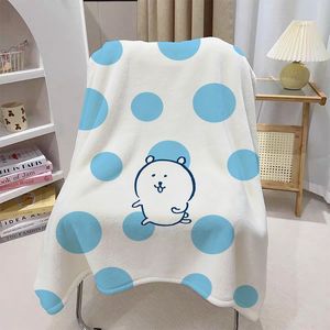 Cute Cartoon Bear Flannel <b>Blanket</b> Throw <b>Blanket</b> Nap <b>Blanket</b> Cozy <b>Warm</b> Super Soft for Bedroom Living Room Custom Print Wholesale - Product Image 5