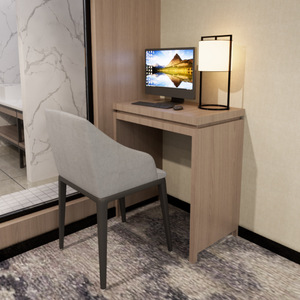 Fabricant de meubles de chambre à coucher en Chine, cadre de lit et matelas en bois personnalisés et bon marché avec table de chevet et tête de lit - Product Image 5