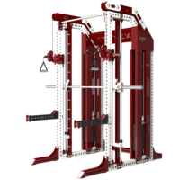 Équipement d'entraînement complet de gymnastique à domicile adapté à un usage commercial et domestique Musculation Smith Squat Rack
