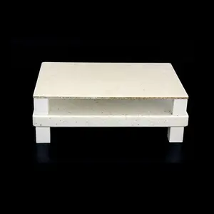 Cordierite refratária Mulite Placas de apoio cerâmicas Cordierite mulite forno móveis/prateleiras para indústria sanitária