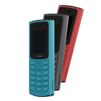 Teléfono Móvil 105-2023 con Teclado, Doble SIM, Doble Modo de Espera, 2G, Precio Bajo al por Mayor, Teléfono con Botones Grandes