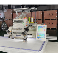 Nouvelle machine à broder informatisée Monogram avec dispositif de codage pour broderie, perles, sequins, chenille, perforation, haute précision, 1200 tr/min