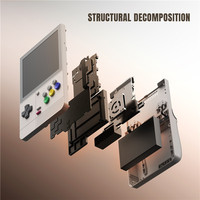 Console de jeu Retroid Pocket avec système Android 14, écran tactile de 4 pouces, lecteur de jeux, stockage, base incluant un lecteur TV Box