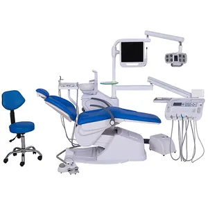 2024 New Dental Chair Comprehensive With Microscope And Monitor And Luxurious Led Fixture Light