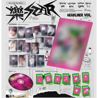 Mini-album K-Pop électronique coréen haut de gamme pour tous les âges 'HEADLINER' Stray Kids Rock-Star Collection Pop CD Book en papier durable
