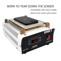 Machine de séparation d'écran LCD pour téléphone portable congelé 7 pouces