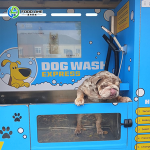 Machine à laver automatique intelligente pour animaux de compagnie avec panier amovible, dispositif de lavage de chien en libre-service, baignoire pour le nettoyage des animaux - Product Image 4