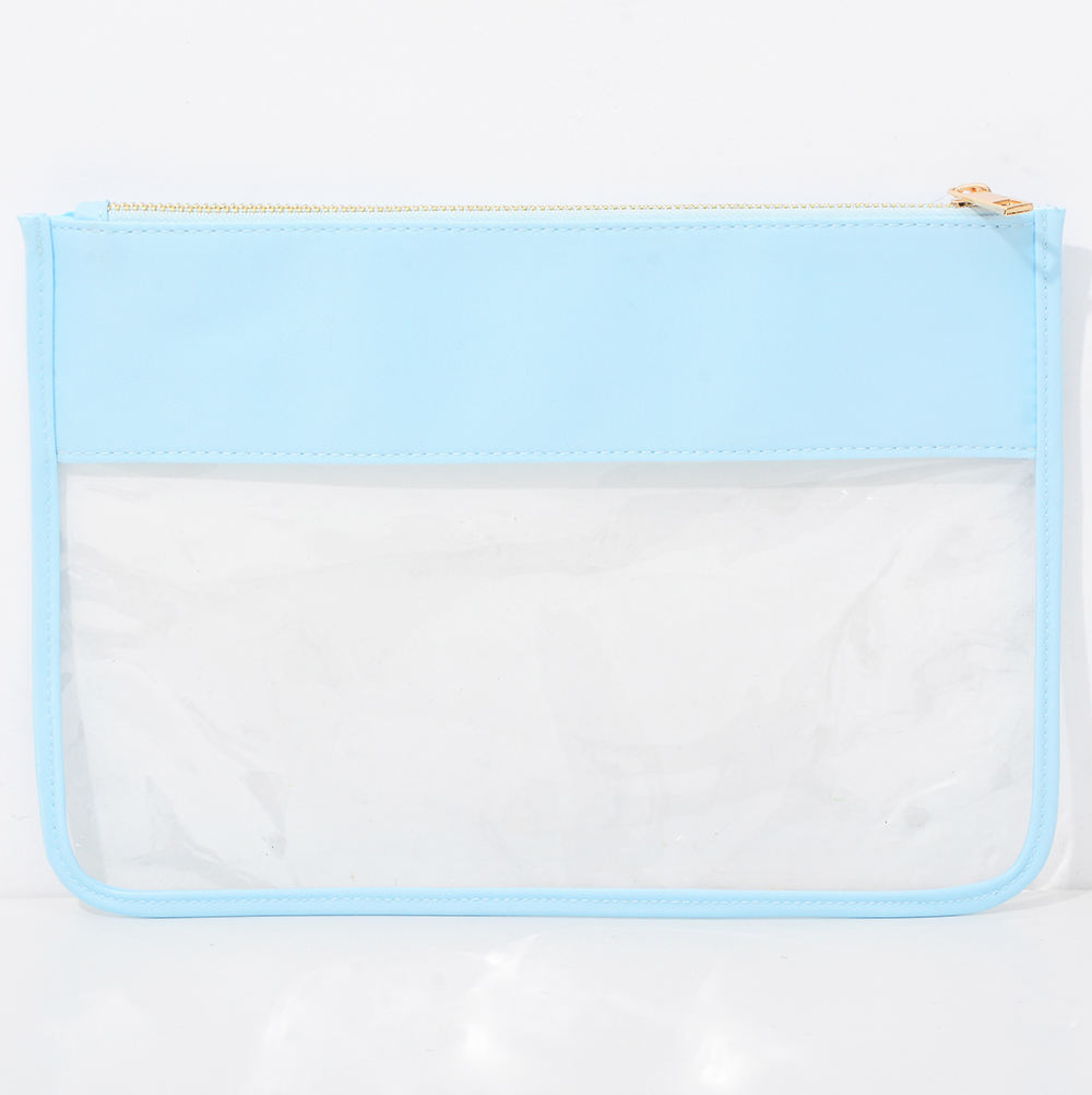 Pochette claire bleu glace #16