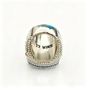 Anello Campione Sea Eagle 2025-2026 in Lega, Anello Semplice alla Moda Europeo e Americano con Ali Apribili - Product Image 3