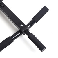 Barre de traction murale pliable multi-positions pour tractions et dips, idéale pour la maison et la salle de sport – Optimisation de l'espace