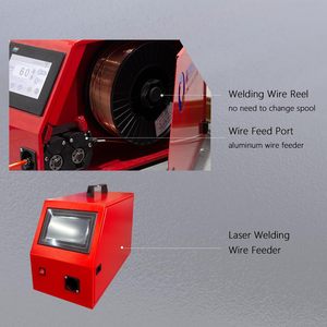 Machine de soudage laser à fibre portative 4-en-1 3000W avec nouveau système de contrôle et découpeur, laser de nettoyage inclus (TVA compris) - Product Image 2
