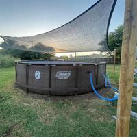 HDPE Schaduwdoek voor Buitengebruik, Zonwering 3x6 Meter, 50% Schaduwwerking, 50gsm, Bestseller