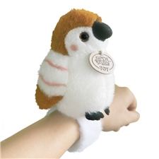 Vendite calde nuovo disegno Clap cerchio uccello peluche pappagallo pellicano tucano gru allodola giocattolo per bambini trapunta PP cotone - Product Image 4