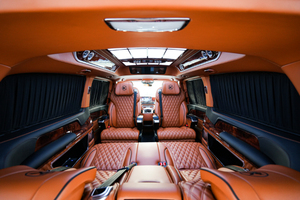 <span class=keywords><strong>Nuova</strong></span> <span class=keywords><strong>Mercedes</strong></span> Classe V 2024 V300 Premium, MPV Business a 7 Posti con Porte Scorrevoli Doppie Modificate, Van di Lusso Nero per Esportazione - Product Image 5