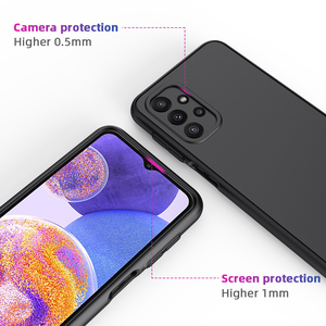 Produttore di custodie per telefoni Logo personalizzato PC Soft TPU Color 2 in 1 custodia per cellulare per <span class=keywords><strong>Samsung</strong></span> Galaxy <span class=keywords><strong>A23</strong></span> 5G <span class=keywords><strong>Cover</strong></span> per telefono - Product Image 5