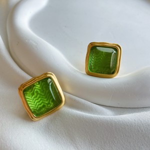 <span class=keywords><strong>Liuli</strong></span> Anting 2023 Diskon Besar Perhiasan Kualitas Tinggi Pakaian Sehari-hari Rantai Kustom dan Logo Geometris Liontin Kalung Perhiasan Set - Product Image 6