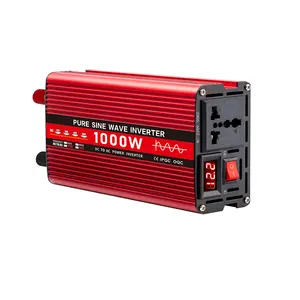 Inverter tenaga surya model baru, inverter daya surya, gelombang sine murni, dc ke ac, dasi kisi, 1000w