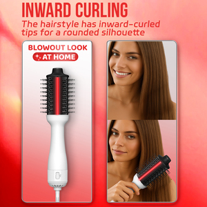 <span class=keywords><strong>Top</strong></span> vente nouveau Design 1000W sèche-cheveux séchage et coiffage <span class=keywords><strong>brosse</strong></span> à Air chaud infrarouge en une étape rencontrer lisse tous les outils de coiffure - Product Image 2