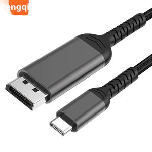 Câble d'interface <span class=keywords><strong>4K</strong></span> 60Hz <span class=keywords><strong>Thunderbolt</strong></span> <span class=keywords><strong>3</strong></span> 2M DP1.2 DP1.2 pour écran de téléphone portable miroir résolution HD moniteur projecteur ordinateur - Product Image 6