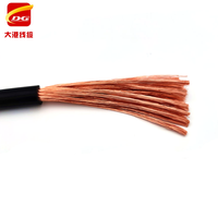 Hochflexibles 10 25 35 50 70mm 95mm² Reinkupfer-Schweißkabel Schwarz Rot Doppelt Isoliertes Schweißkabel