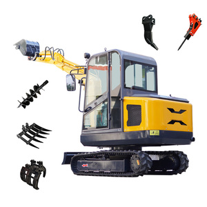 Mini Escavatore da 3,5 Tonnellate con Motore EPA, Spedizione Gratuita, Accessori Idraulici da 3 Tonnellate, Componenti Principali, Motore e Pompa, Piccolo Escavatore Agricolo - Product Image 5