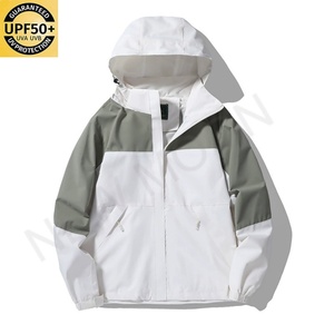 Men's Outdoor <b>Zipper</b> <b>Jacket</b> Lightweight <b>Jacket</b> Windbreaker Customized Waterproof Contrast Color Men's Sports Windproof <b>Jacket</b> - Product Image 1