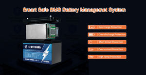 Baterai LiFePO4 Safecloud 12V 100Ah Kapasitas Tinggi-6000-Kelangsungan Penggunaan Garansi <span class=keywords><strong>3</strong></span> Tahun Tahan Guncangan Tahan Debu untuk Kendaraan Listrik - Product Image 3