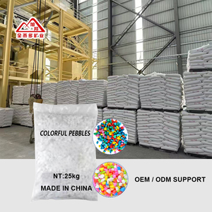 Piedras de Colores Teñidas al por Mayor para Peceras, Cubierta para Suculentas, Decoración para Juegos Infantiles, Grava Decorativa para Acuarios - Product Image 6