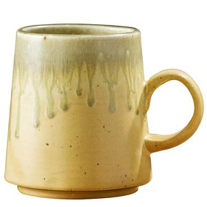 Taza de Cerámica Artesanal de 430 ml, Estilo Clásico, para Café, Desayuno, Agua, Té, Leche, Apta para Lavavajillas, Ecológica - Product Image 5