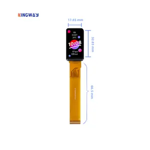 1.5英寸智能手表显示器方形Tft液晶显示模块，用于数字智能手表屏幕