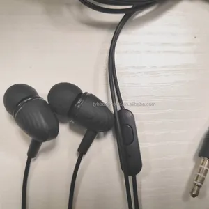 Проводные наушники Plstics с разъемом Mini Jack 3,5 мм и микрофоном, проводные наушники-вкладыши с микрофоном