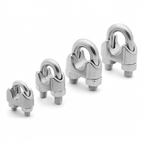 Pince à cordes croisées ajustable en acier inoxydable, 18mm, de qualité Marine, 316