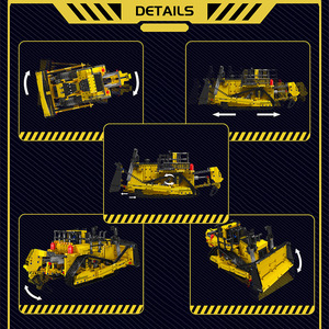Yuxing Model King 15084 Mechanical Bulldozer <b>Building</b> <b>Blocks</b> 800+ Pieces For Boys Age 8 13 Years - Product Image 5