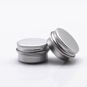 10g 10 ml Prata Alumínio Jar Tamanho 26*15mm Pequena Cera Embalagem 10 ml Recipiente Cosmético Mini Caixa De Metal 5g <span class=keywords><strong>20g</strong></span> 15g 25g 30g 40g 50g - Product Image 6