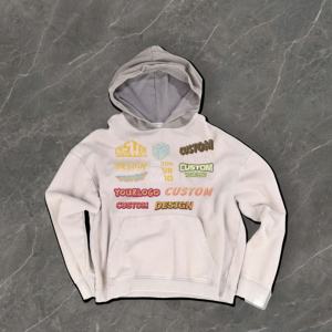 Vente chaude Patchwork Personnalisé Comtrasting Couleur Hommes Hoodies Mode Streetwear Acide Lavé Coton Pull - Product Image 1