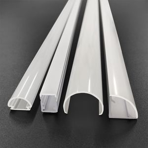 Landu Tùy Chỉnh Polycarbonate Đùn Chụp Đèn Trắng Rõ Ràng Ánh Sáng Khuếch Tán <span class=keywords><strong>LED</strong></span> Tuyến Tính Nhựa PC <span class=keywords><strong>LED</strong></span> Đèn Bóng Râm Bao Gồm - Product Image 3