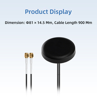 Antena Externa 2 en 1 4G LTE WiFi Combo YEMA004AA con Montaje de Tornillo Macho, IP66 Impermeable, Omnidireccional para Router, Gateway, IoT