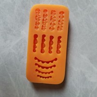 Plaque de cire en silicone dentaire, plateau de moulage flexible pour la formation de formes en cire pour prothèses dentaires