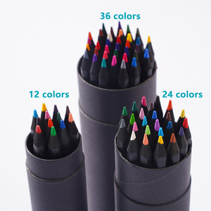 ดินสอไม้มาตรฐานพิมพ์ลายโลโก้จำนวนมากพร้อมสีรุ้ง - Product Image 1