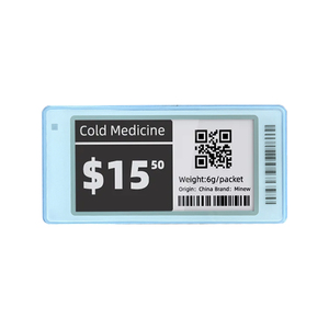 Nfc Bluetooth 2.4Ghz Supermarché Frozen Environment E-Ink Pricer Étiquettes de prix numériques Étiquettes d'étagère électroniques Esl à basse température - Product Image 1