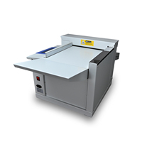 Machine à plier le papier de qualité supérieure de qualité industrielle Lks-330, plieuse numérique automatique de 330 mm