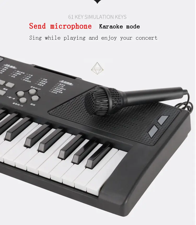 Keyboard Instruments 61 Keys High Quality School Piano For Wholesale