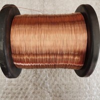 Cable de Cobre Esmaltado Ultrafino Aislado TU3 Métrico 0.9mm Clase 220 Duradero para Aplicaciones de Bobina de Sensor Magnético en Villas y Exteriores