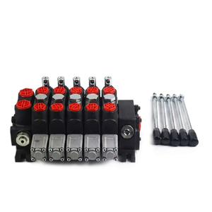 วาล์วควบคุมทิศทางไฮดรอลิกแบบสองทาง DCV100 120 ลิตร/นาที วาล์วสปูลควบคุมด้วยมือ 31.5MPa โมโนบล็อก - Product Image 1
