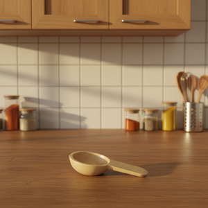 Mini cuchara de madera multiusos para leche en polvo pequeña medicina baño sal café en polvo mermelada otros productos químicos domésticos - Product Image 2