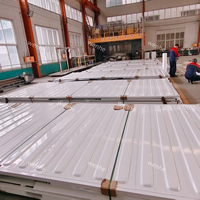 Conteneur de stockage industriel mobile et portable sur mesure de 20 pieds à double porte (peut servir de garage ou de remise)