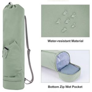 Bolsa de Yoga de Poliéster Moderna con Bolsillo para Botella de Agua y Bolsa Impermeable en la Parte Inferior para Deportes, Almacenamiento Multifuncional - Product Image 2